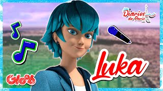 APRENDENDO A GUARDAR SEGREDOS COM O LUKA 🎶  DIÁRIOS DE PARIS EP 5  MIRACULOUS  Mundo Gloob [upl. by Euqinom976]