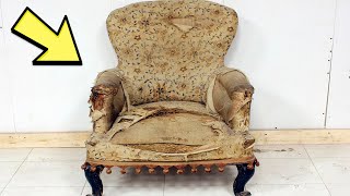 10 Years Ago They Bought a Chair For 6 Dollars What They Found In It Shocked The World [upl. by Arabele]