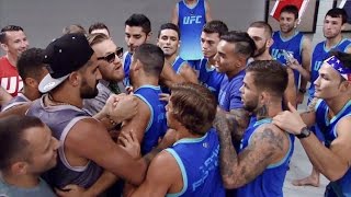 The Ultimate Fighter Team McGregor vs Team Faber  The Skirmish [upl. by Nabal]