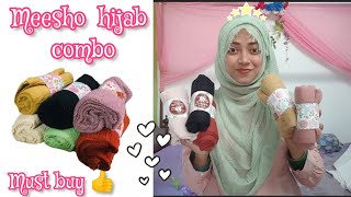 CRINKLE HIJAB COTTON CRINKLE HIJAB PACK OF 6Fabric [upl. by Nylodam]