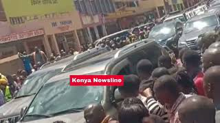 MAAJABU😱SEE HOW RAILAPRESRUTO IN PRESIDENTIAL MOTORCADE WELCOMED BY MILLIONS IN GHANA AU CHAIR✅ [upl. by Nadbus511]