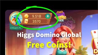 Higgs Domino Global Free Coins  Higgs Domino Global Koin Gratis for Android  iOS [upl. by Etteluap]