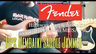 Review Gitar Fender Highway One Stratocaster 60th Anni MiUSA  Pro Setup [upl. by Yennek]