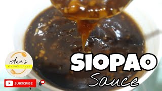 how to make SIOPAO SAUCE recipe  very easy delicious sauce [upl. by Dressel]