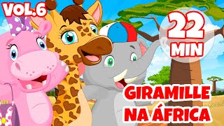 Giramille na África Vol 6  Giramille 22 min  Desenho Animado Musical [upl. by Tiedeman700]