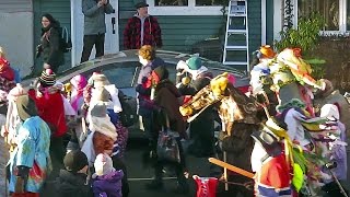 Mummers Parade 2016 St Johns Newfoundland audio Mummers Song Great Big Sea [upl. by Bunow156]