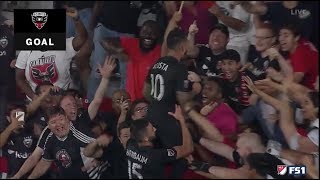 Sick play by Wayne Rooney DC United win in stoppage time [upl. by Engen588]