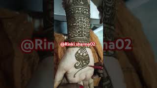 🪔🪔 front hand mehandi design 🪔🪔shortsviral trending ytshortsindia [upl. by Hutchison657]