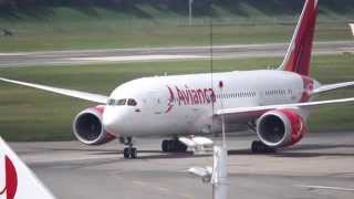 Llegada del primer Boeing 787 de Avianca a Bogotá [upl. by Baugh550]