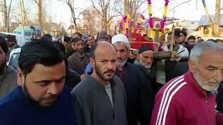 Kulgam Muslims Perform Last Rites Of Kashmiri Pandit Woman In Kherwat [upl. by Anikas826]