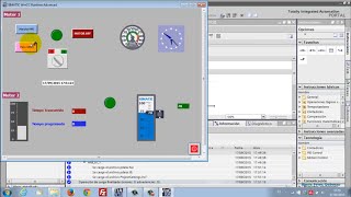 WinCC TIA PORTAL RT Advanced Crear configurar y transferir sistema PC  pantalla de ordenador [upl. by Onairam]