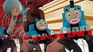 Siren Head finds Cursed Thomas The Train  COFFIN DANCE SONG COVER [upl. by Lesde]