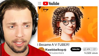 Reacting To Kwebbelkop AI [upl. by Willdon]