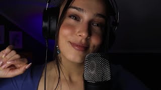 ASMR whispering tingly Trigger Words ♡ with hand movements [upl. by Asetal]