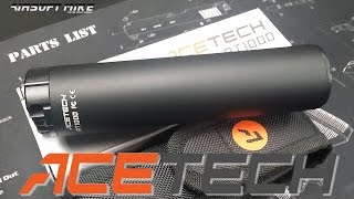 ACETECH AT1000 TRACER UNIT Unboxing Review  Brightest Tracer Unit  AIRSOFT [upl. by Ytirehc]