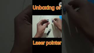 Unboxing of laser pointer music [upl. by Arri]