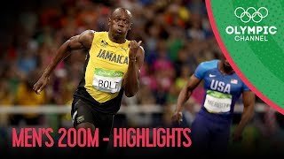 Usain Bolt wins third Olympic 200m gold [upl. by Liu]