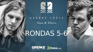 GRENKE CHESS CLASSIC 2024 56 Magnus Carlsen Ding Liren Rapport Maxime VachierLagrave [upl. by Laufer]