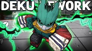 The DEKU REWORK is Actually AWESOME in Heroes Battlegrounds [upl. by Lothar676]