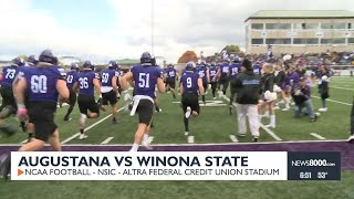 College Football Augustana VS Winona State [upl. by Friedman]