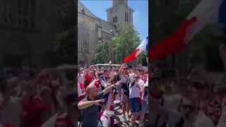 Euro 2024 Poland  France L’Amour Toujours  Ausländer Raus Deutschland Den Deutschen [upl. by Enrobialc741]