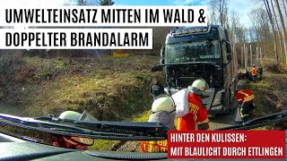 Umwelteinsatz mitten im Wald amp Doppelter Brandalarm  Mit Blaulicht durch Ettlingen  Folge 3  ER24 [upl. by Ambrosi]