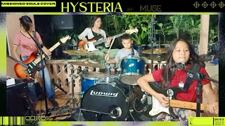 Hysteria by Muse  Missioned Souls  a family band cover [upl. by Muhan]