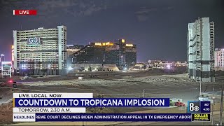 Countdown to Tropicana implosion [upl. by Knight]