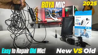 boya bym1 mic unboxing use in type c mobile 202⁴ 🤩  best mic for youtube videos under 1000 [upl. by Fabozzi]