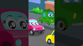 Police Car Song carcartoons trending popular viral kidsmusic [upl. by Llerdnod]