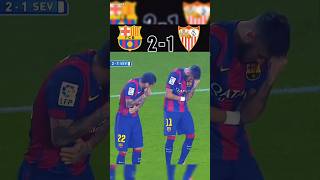 FCB VS Sevilla  Laliga 201415  Messi amp Neymar football [upl. by Standice]