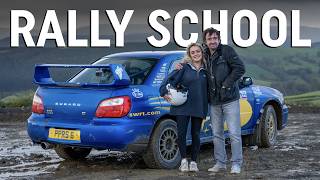 Richard Hammond teaches his daughter how to rally a Subaru [upl. by Spanjian65]