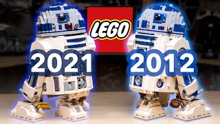 LEGO Star Wars R2D2 Comparison  75308 vs 10225 [upl. by Pollitt]