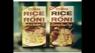 RiceARoni Commercial 1978 [upl. by Tybi]