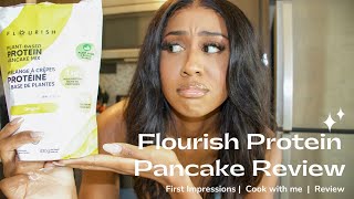 BEST PROTEIN PANCAKES  FLOURISH PROTEIN PANCAKE HONEST REVIEW  WATCH BEFORE BUYING [upl. by Anival]