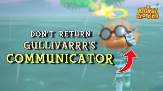 What Happens When You Keep the COMMUNICATOR  5 Star Island Tips  Animal Crossing New Horizons [upl. by Atirihs]