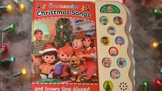 Cocomelon Christmas Sing Along Book  Christmas Songs for Kids  Cocomelon Sound Book [upl. by Bakemeier]