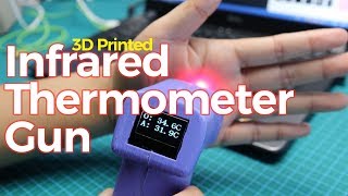 Make an Infrared Thermometer Gun using FireBeetle ESP32 [upl. by Enelhtac20]