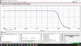 Simulación de un Filtro PasaBajas de Segundo Orden en Orcad y Proteus ECG [upl. by Weatherley]