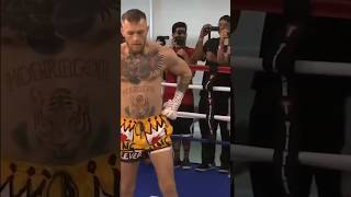 Hands down the most iconic warm up on the planet🔥 mcgregor warmup boxing [upl. by Cesaro]