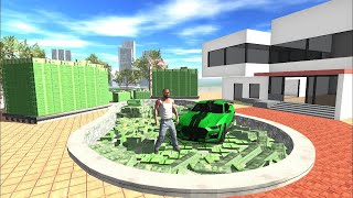 Franklin Found His House Full Of Money amp Cash in Indian Bike Driving 3D [upl. by Enyallij]