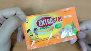 Review Obat Herbal Untuk Diare Anak  Entrostop Anak Herbal [upl. by Damalus]