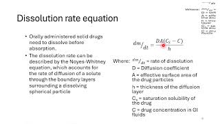 Physicochemical factors influencing Drug Absorption Part 1 [upl. by Onid]