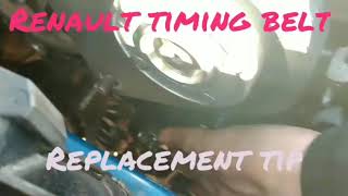 Renault Méganescenic Timing Belt Tip [upl. by Ailegave906]