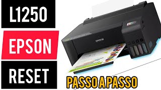 Como Resetar L1250 impressora Epson tutorial [upl. by Gresham]