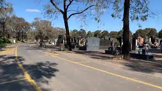 MELBOURNE FAWKNER CEMETERY VANDAL ATTACK [upl. by Witty]