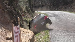 Rallye Vallon de Marcillac 2022  Crash [upl. by Yniattirb]