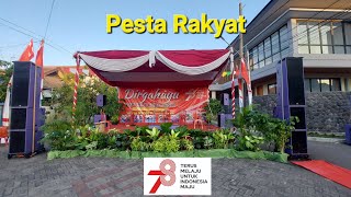 🔴 Live‼️ Jalan Sehat amp Pesta Kemerdekaan Pucang Indah Sidoarjo [upl. by Hsara]