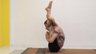 4th Series Ashtanga  Adho Dandasana Downward Staff Pose [upl. by Valida54]