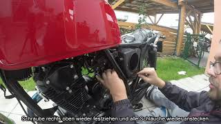 Brixton BR 125 Cafe Racer KampN RC 2310 Sportluftfilter [upl. by Yann275]